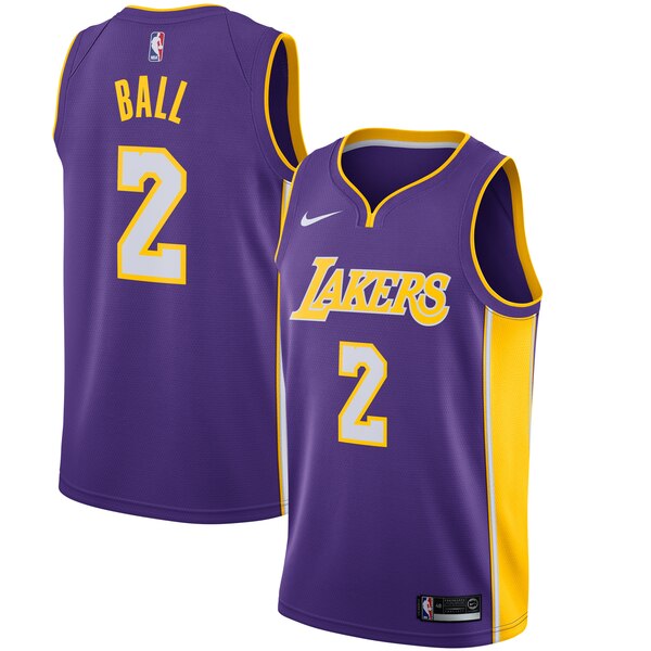 maglia lonzo ball 2 2020 los angeles lakers blu